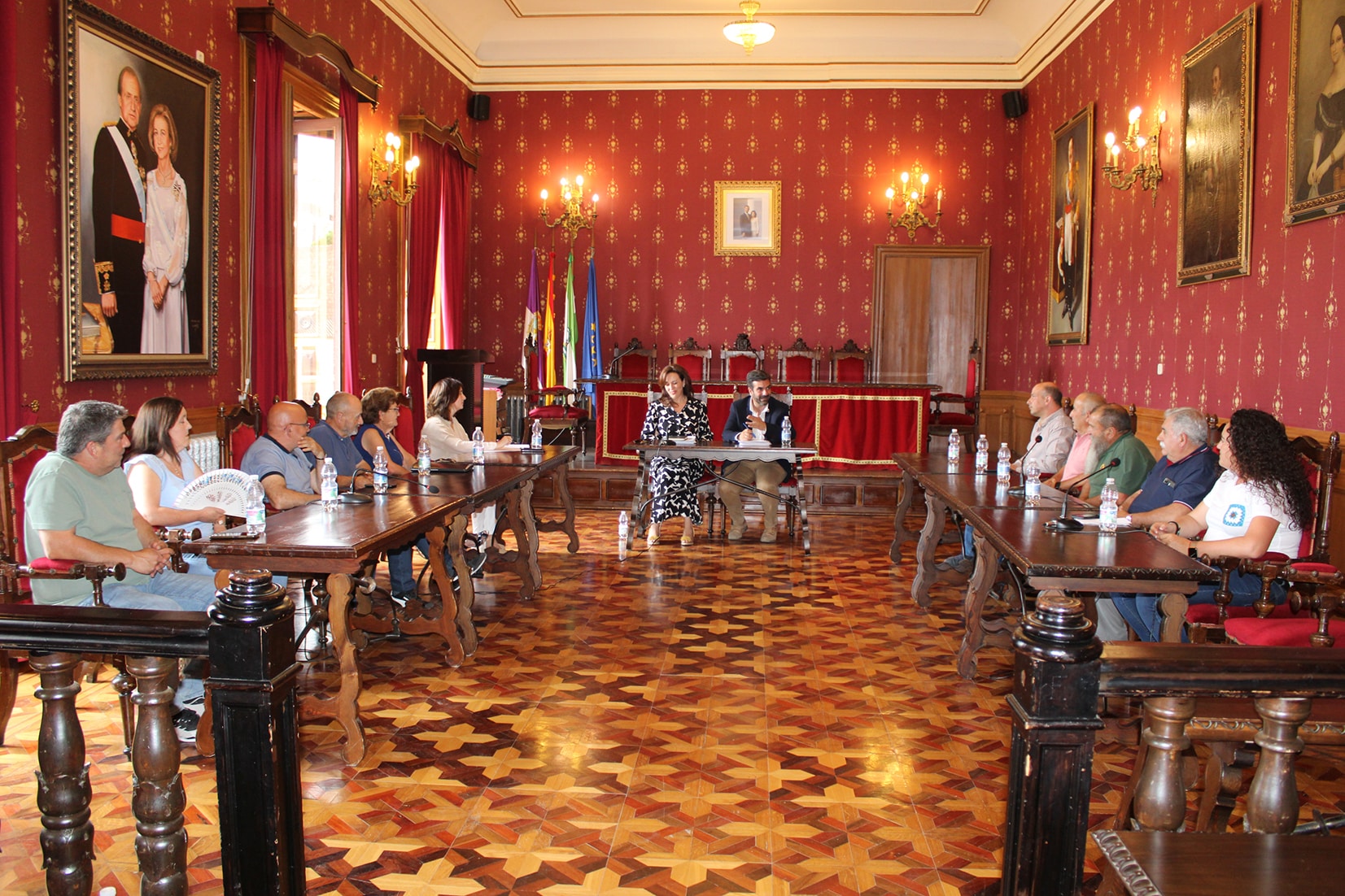 Reunión De Los Alcaldes Pedáneos Con La Secretaria General De Administración Local