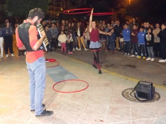 Uno De Los Espectáculos Vividos Durante La Ii Noche En Blanco