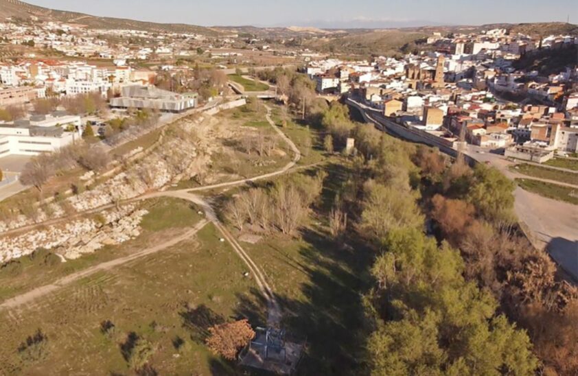 Segundo Margen Del Río Genil En El Que Se Actuará Para Renaturalizarlo. Foto: Corto