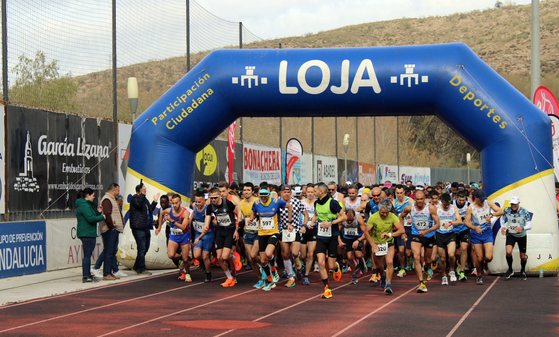 Los Atletas Inician La Carrera En La Prueba Del Año Pasado. Foto: Paco Castillo.