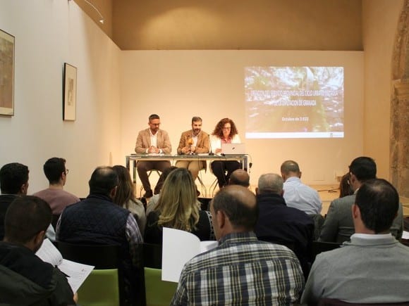 El Diputado, El Alcalde Y La Concejal, En La Reunión Informativa Comarcal. Foto C. M.