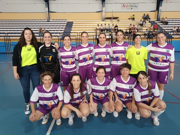 Jugadoras Del Deportivo Loja Fs En El Primer Partido Frente Al Ogíjares 89