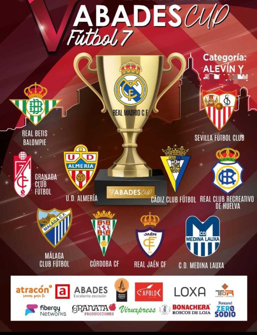Cartel Torneo Abades Cup Futbol 7