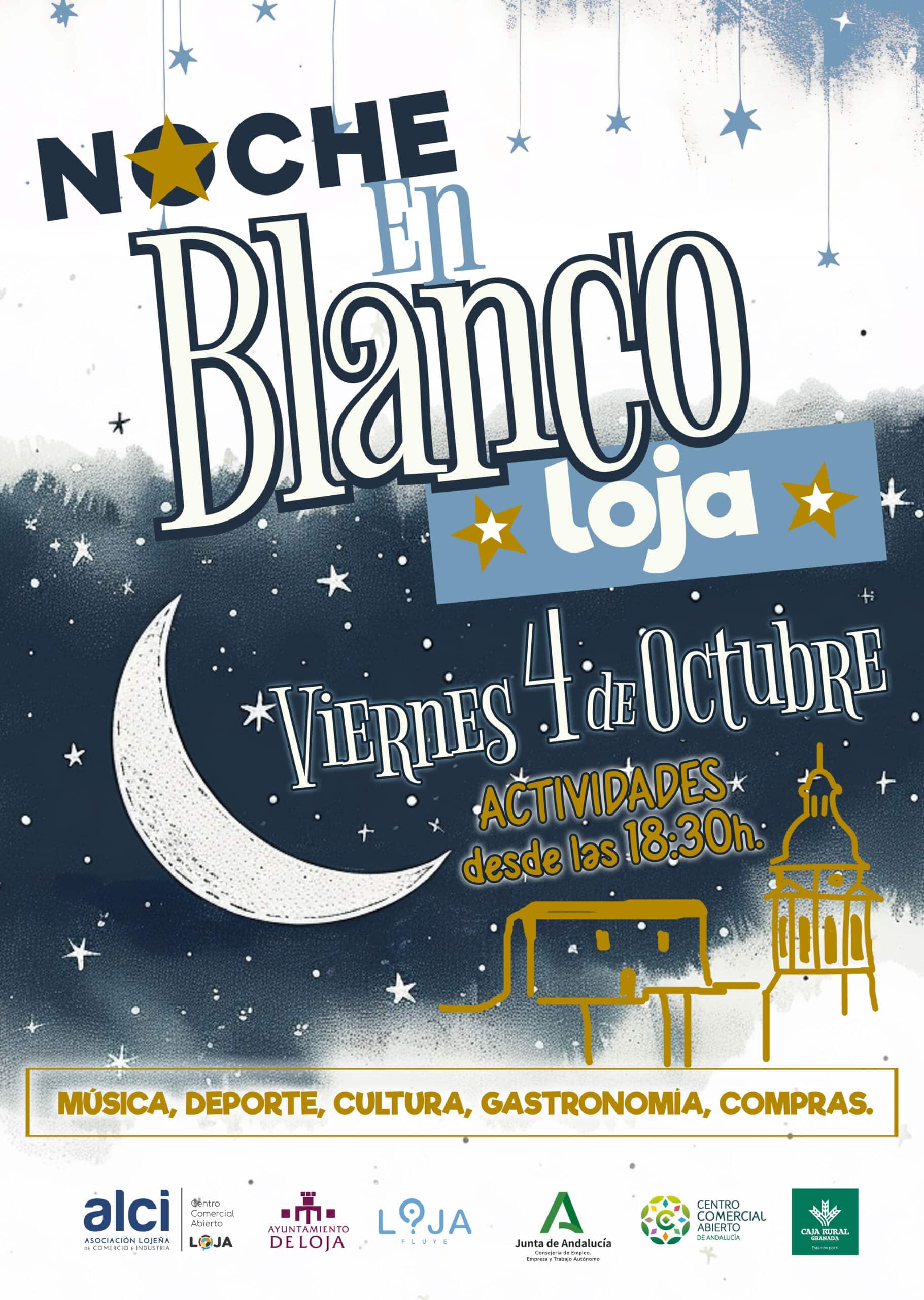 Cartel Noche En Blanco Imp